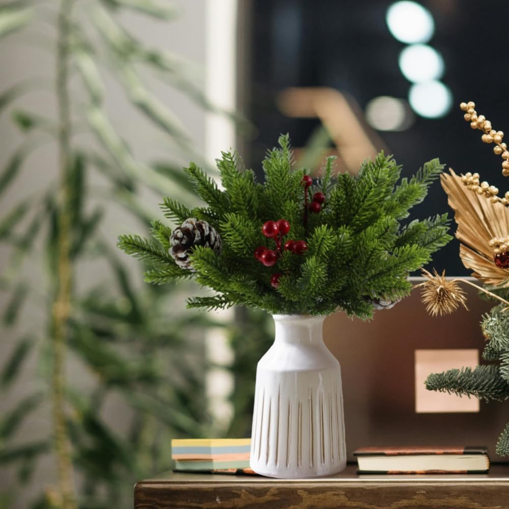 Christmas Tree Artificial - 20/50개 인조 식물 크리스마스 트리 홈