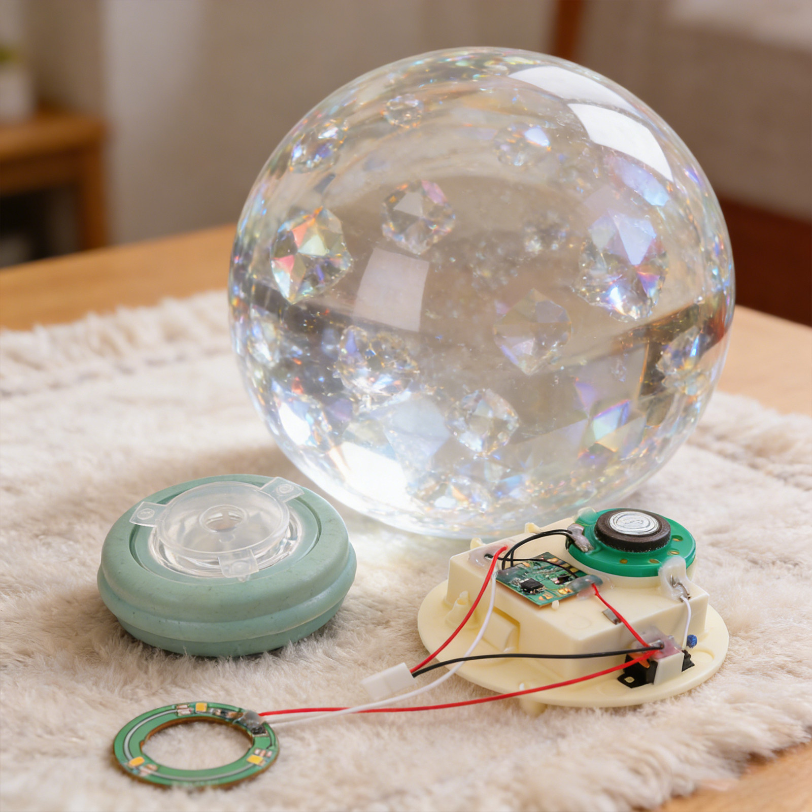 Snow Globe Musical - DIY 스노우 글로브 무브먼트 뮤직 라이트