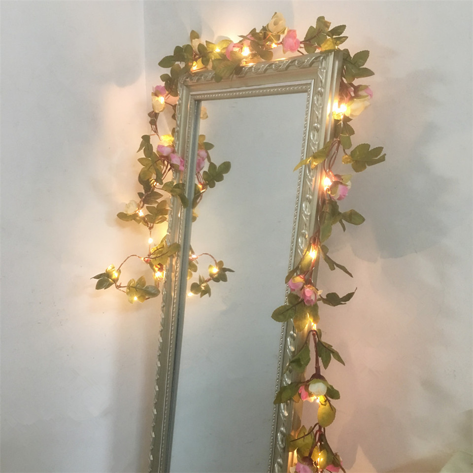 Led Fairy String Lights - 다찬 핸드메이드 2.2M 25 LED 핑크