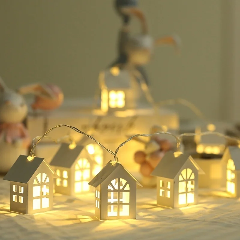 Led Fairy String Lights - 크리스마스 트리 하우스 스타일 요정 조명