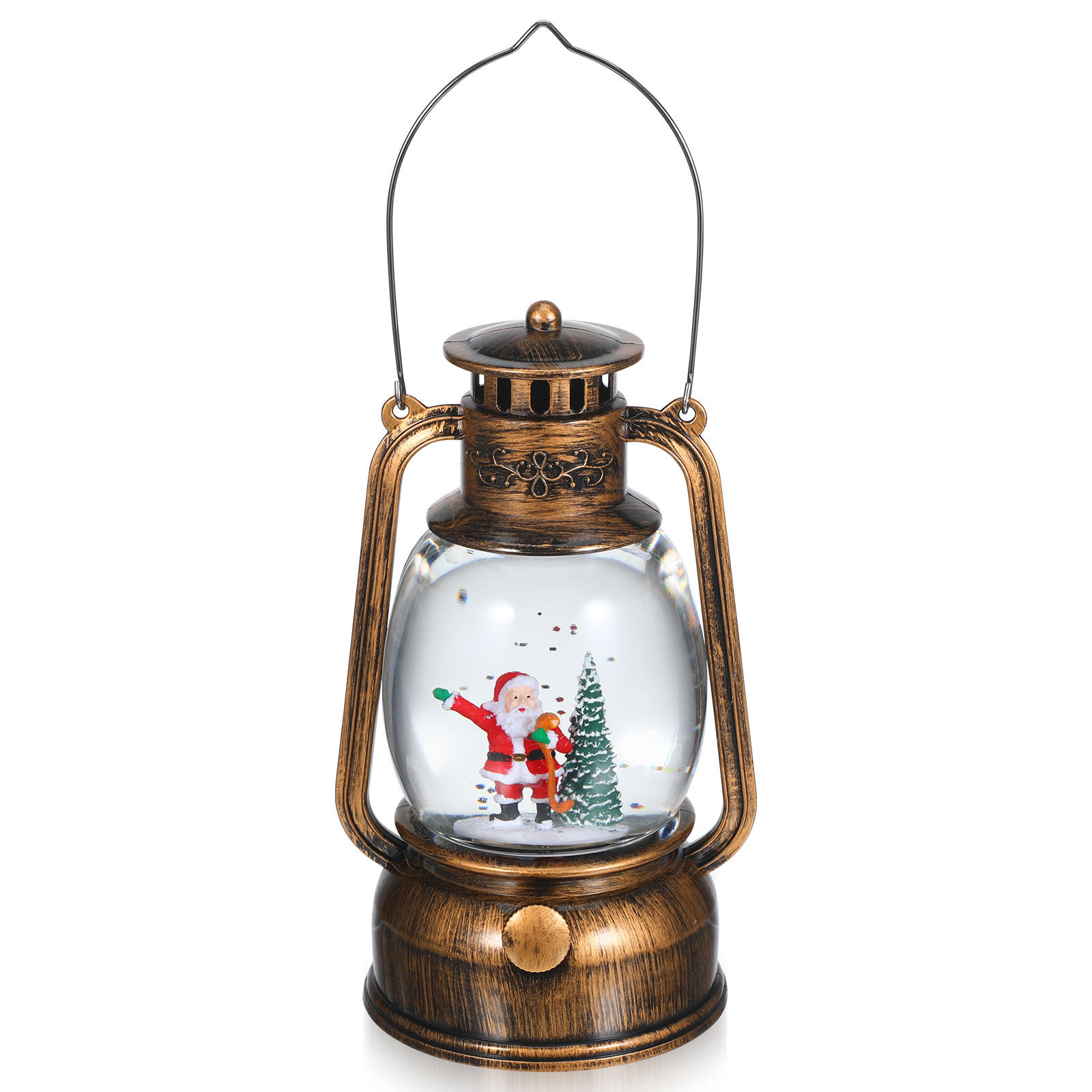 Snow Globe Musical - 조명이 있는 뮤지컬 스노우 글로브 랜턴