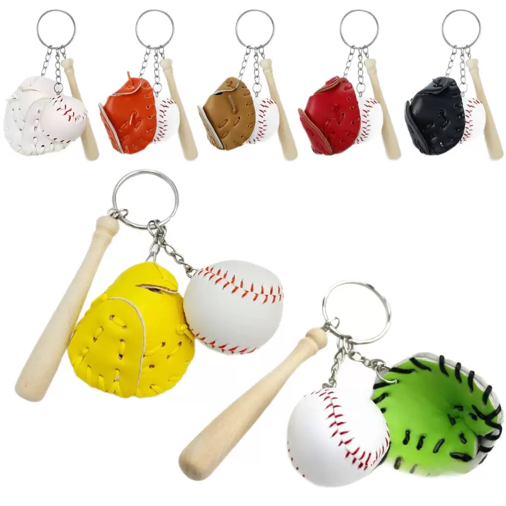 Ornament Ball Set - 2CM 야구 키체인 3종 세트 스포츠