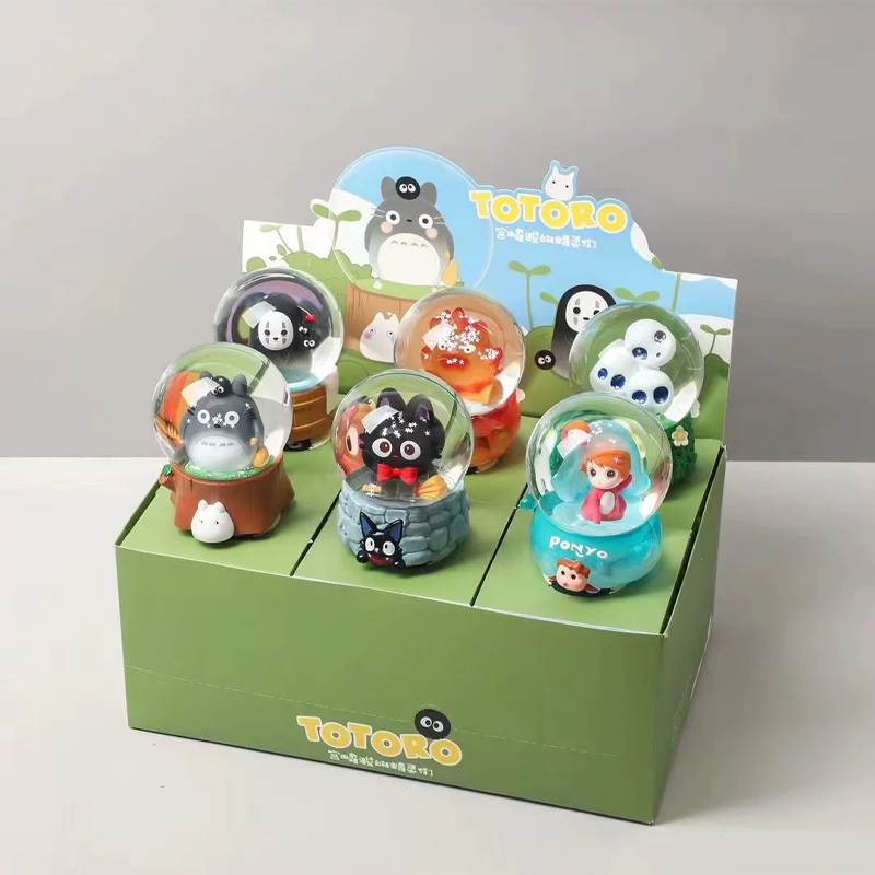 Ornament Ball Set - 애니메이션 미야자키 하야오의 엘프들 눈꽃 크리스탈