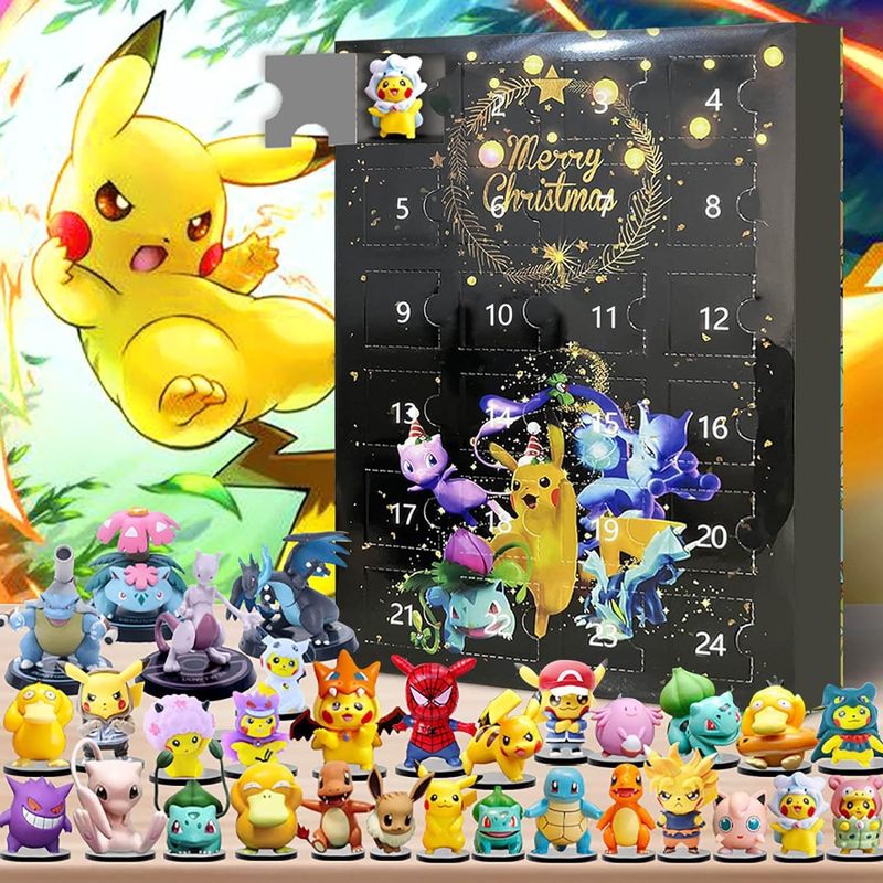 Advent Calendar Gift - 포켓몬 24일 크리스마스 카운트다운 캘린더 피규어
