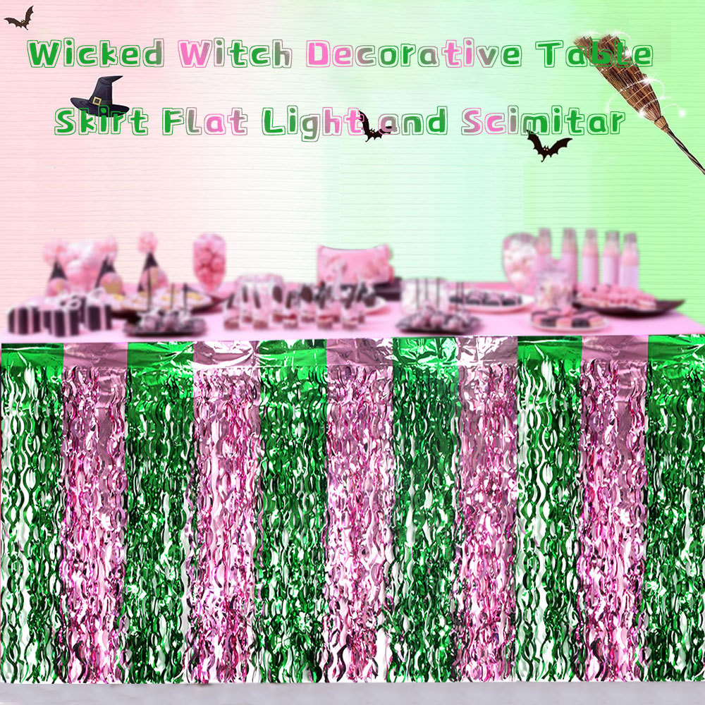 Tinsel Garland Decoration - 악마 마녀 파티 테이블 장식 -