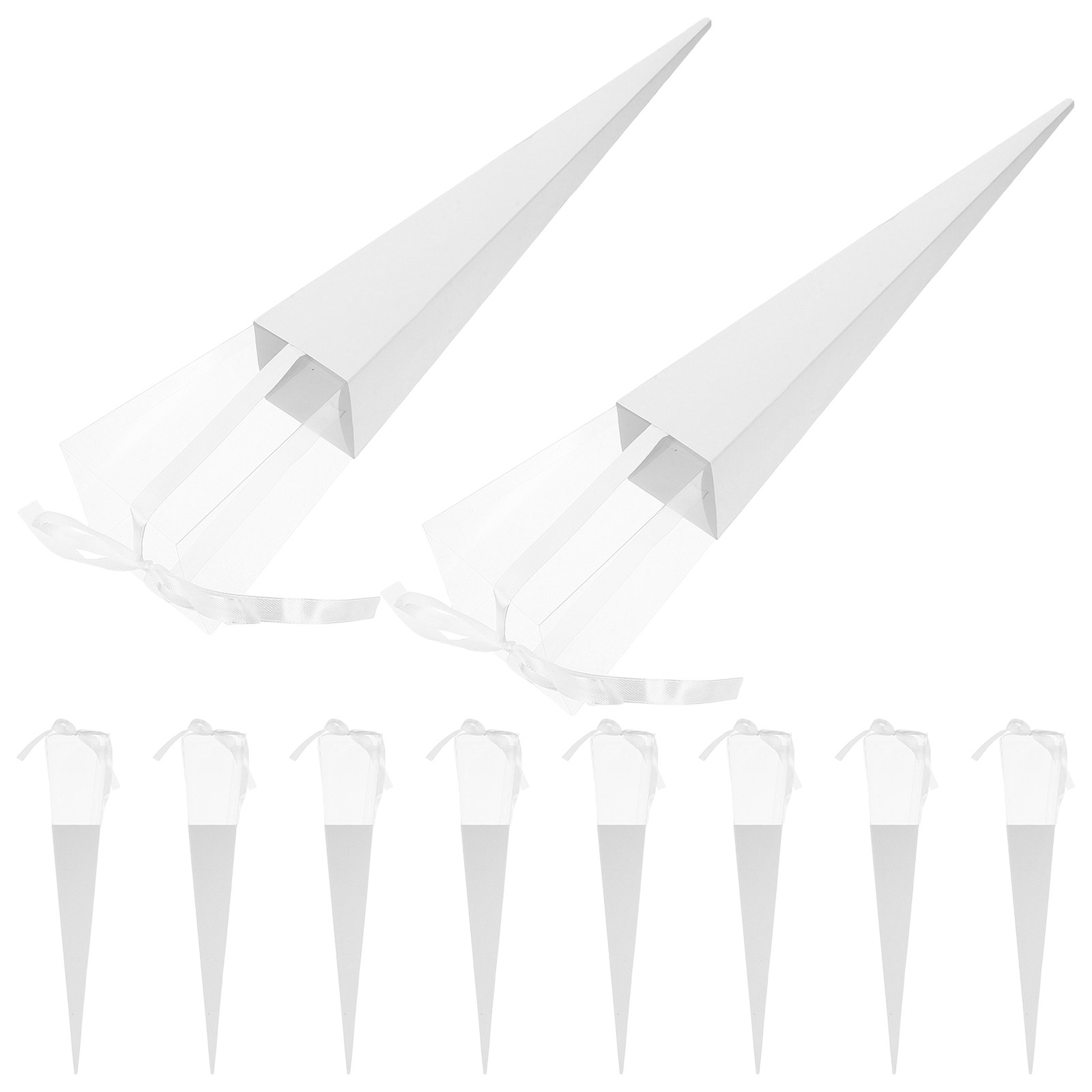 Gift Box Wrap Set - 발렌타인 꽃 선물 박스 세트 10개입