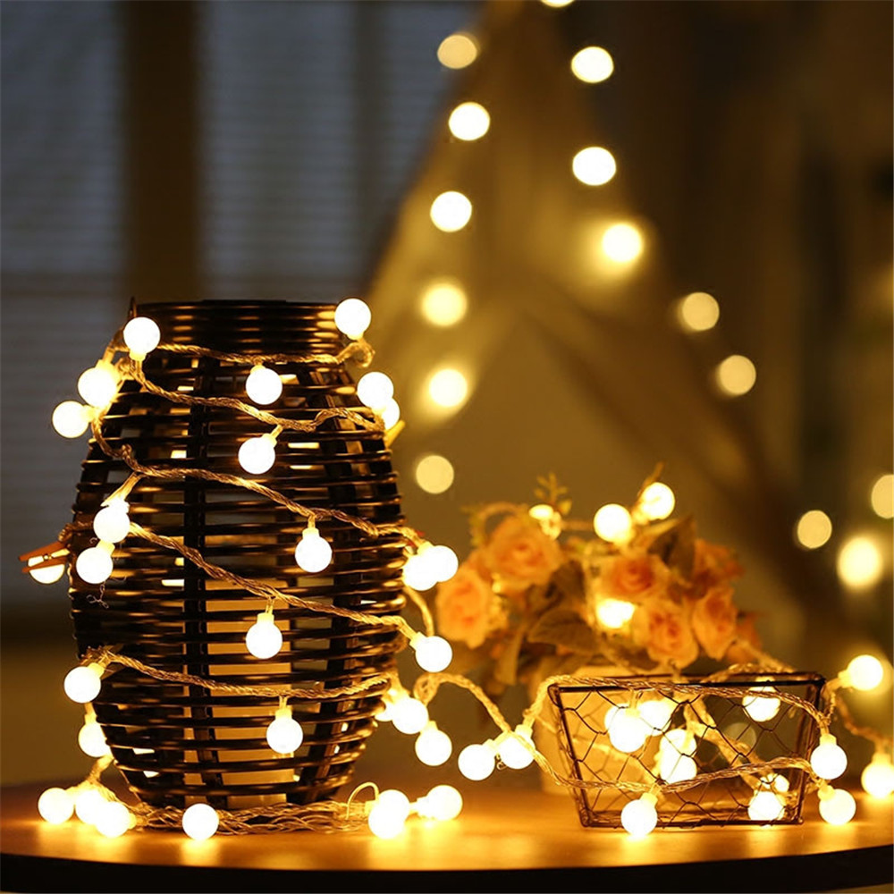 3-10M 태양광/USB/배터리 스트링 조명, 요정 글 - Christmas Lights Outdoor 리뷰 및 가격