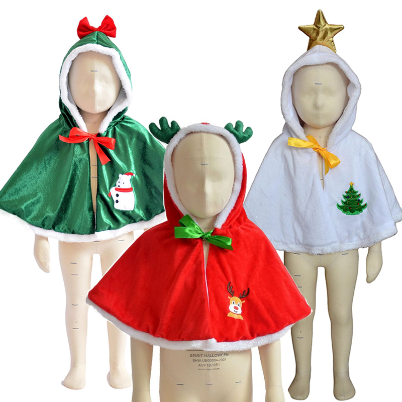 그린 엘프 크리스마스 후드 판초 새해 의상 유아 남아  - Elf Costume Christmas 리뷰 및 가격