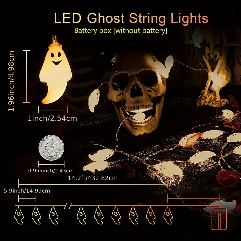 배터리 구동 LED 스트링 라이트 할로윈 공포 분위기  - Led Fairy String Lights 리뷰 및 가격