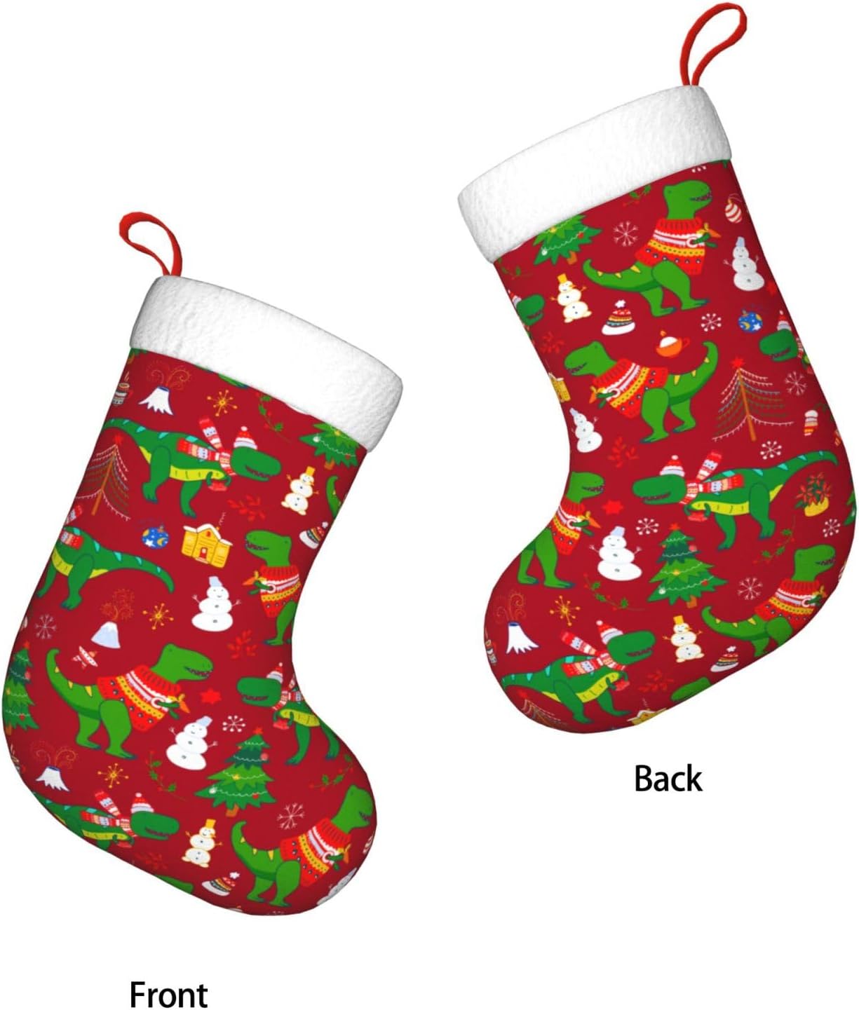 귀여운 크리스마스 공룡 크리스마스 스타킹 벽난로 매달려 - Christmas Stocking Hanging 리뷰 및 가격