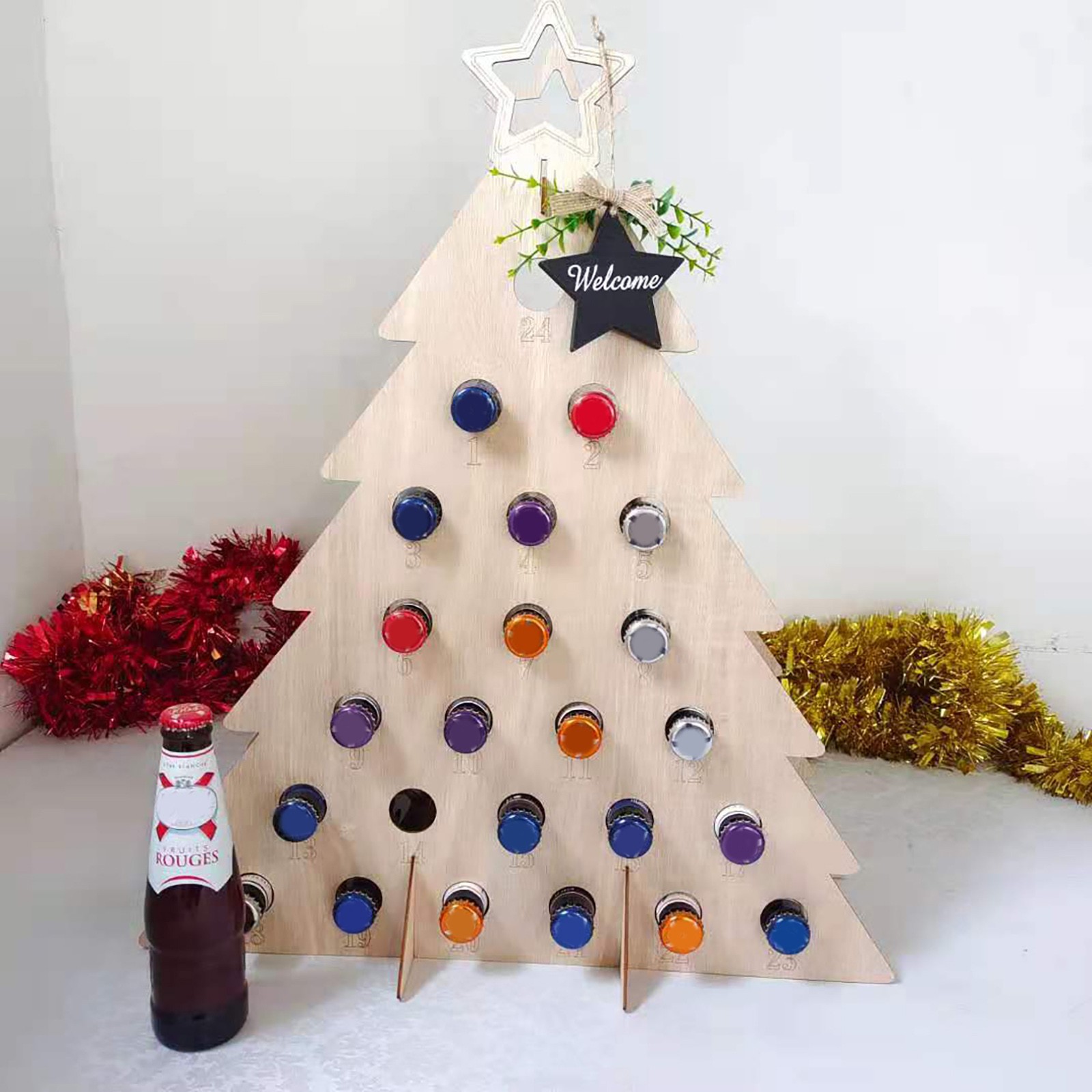성인용 어드벤트 캘린더, 크리스마스 장식, 휴일 와인  - Advent Calendar Gift 리뷰 및 가격