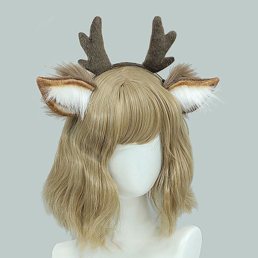 유니섹스 사슴 귀 루돌프 뿔 머리띠 귀여운 파티 헤드피 - Reindeer Antlers Headband 리뷰 및 가격
