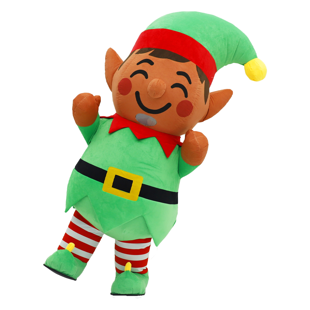 크리스마스 엘프 풍선 의상 마스코트 퍼레이드 성인 캐릭 - Elf Costume Christmas 리뷰 및 가격