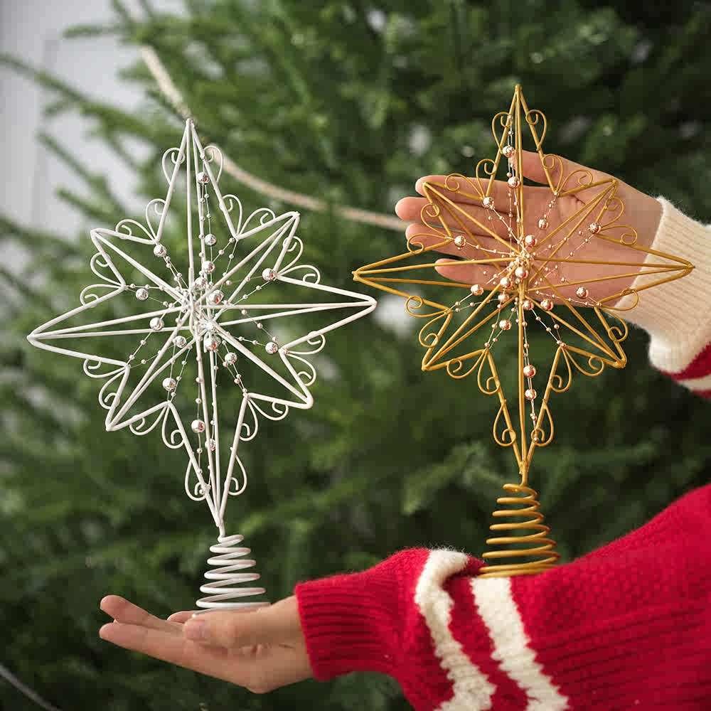 12.6 인치 크리 에이 티브 Led 조명 반짝이 크리 - Star Tree Topper 리뷰 및 가격