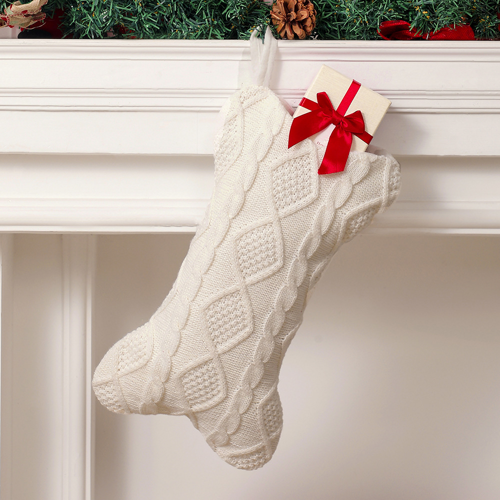 강아지 크리스마스 스타킹, 니트 크리스마스 스타킹, 뼈 - Christmas Stocking Hanging 리뷰 및 가격
