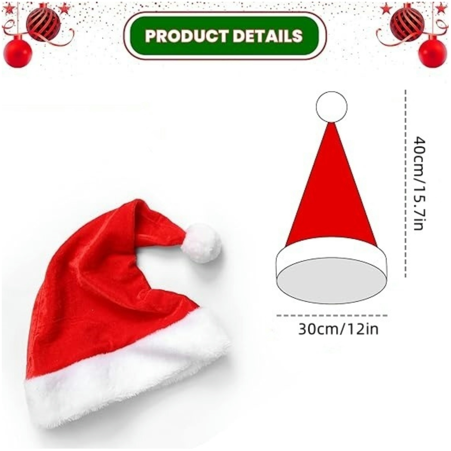 성인 남성 여성을 위한 플러시 챙과 라이너가 포함된 푹 - Santa Hat Plush 리뷰 및 가격