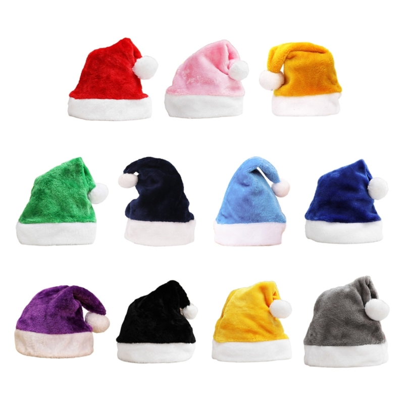 X90F 카니발 산타 클로스 Pompom 멀티 컬러와  - Santa Hat Plush 리뷰 및 가격