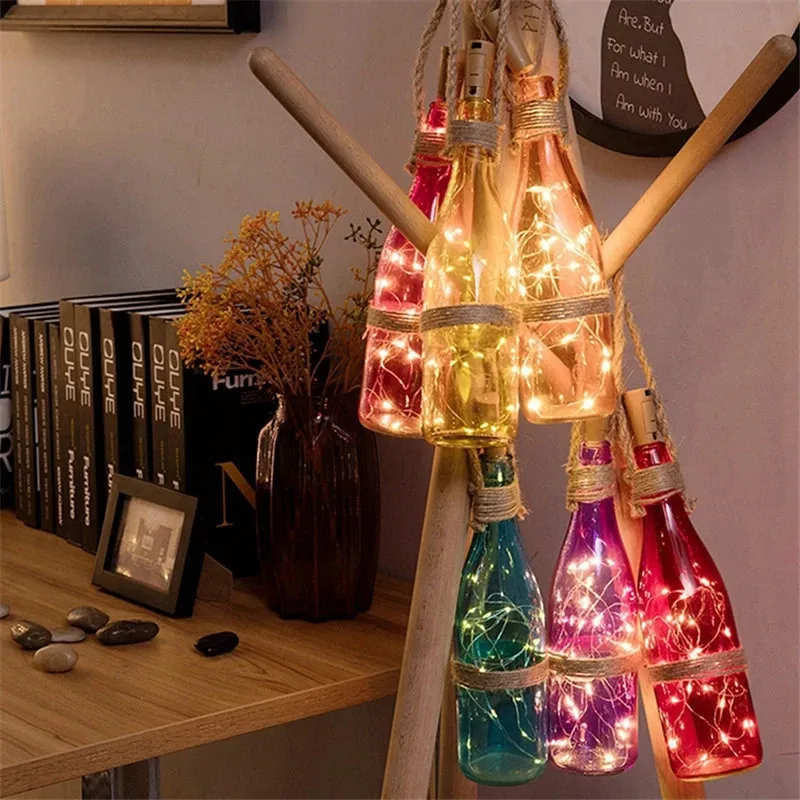 6개 20LED 와인 병 코르크 병 LED 스트링 요정 - Led Fairy String Lights 리뷰 및 가격
