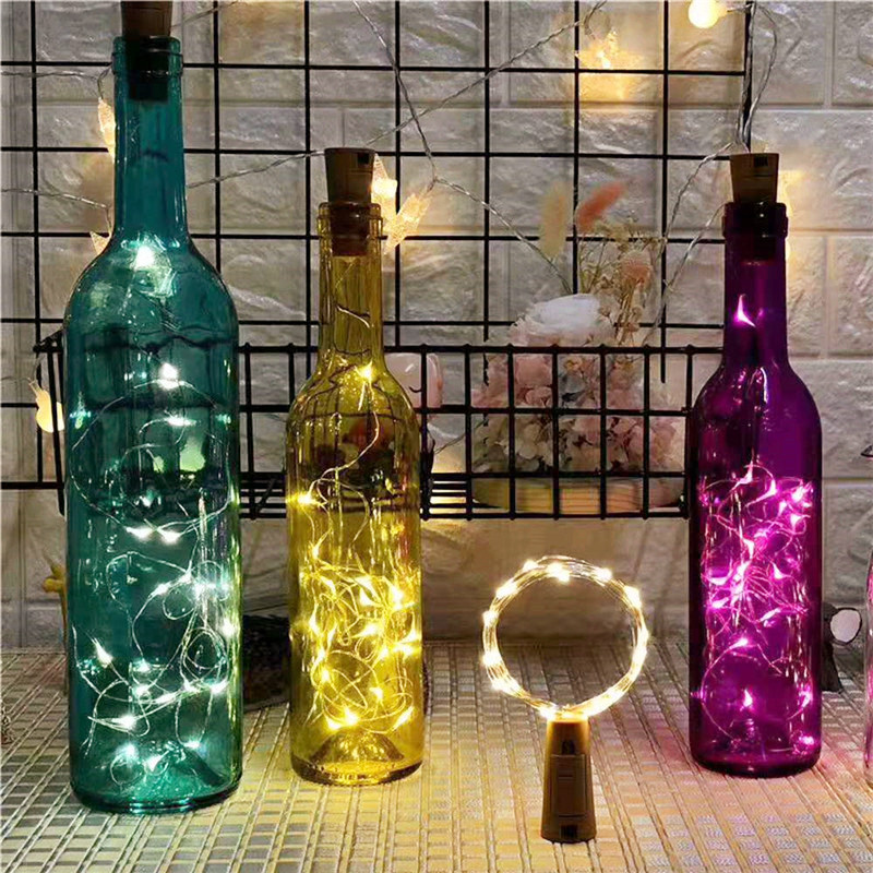 6개 20LED 와인 병 코르크 병 LED 스트링 요정 - Led Fairy String Lights 리뷰 및 가격