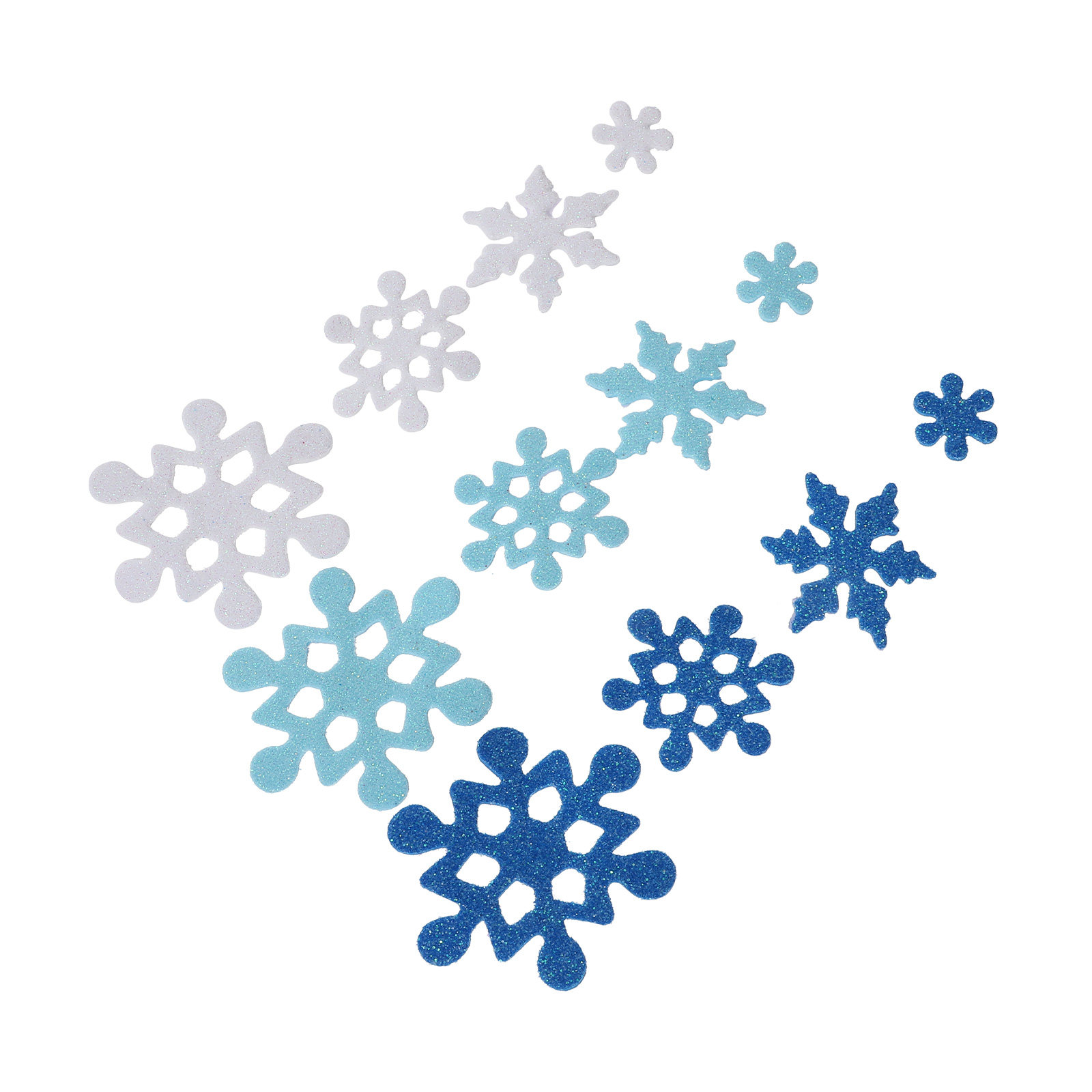 눈송이 폼 스티커 반짝이 크리스마스 창문 장식용 반짝이 - Snowflake Window Decal 리뷰 및 가격