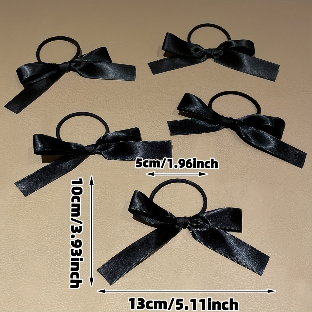 5-10개 여성용 스타일, 패셔너블하고 귀여운, 검은색 - Ribbon Bow Gift 리뷰 및 가격