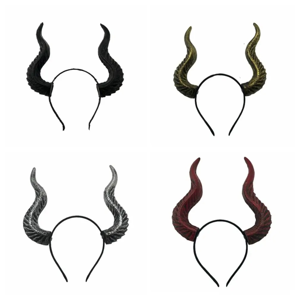 악마 뿔 헤어 밴드 코스프레 머리 장식 고딕 머리 장식 - Reindeer Antlers Headband 리뷰 및 가격
