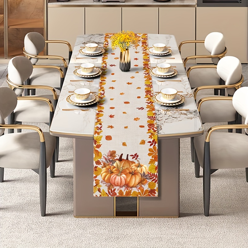 추수감사절 및 할로윈 테이블 러너 1개 - 가을 수확  - Christmas Table Runner 리뷰 및 가격