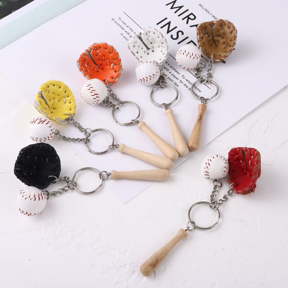 2CM 야구 키체인 3종 세트 스포츠 볼 펜던트 패션  - Ornament Ball Set 리뷰 및 가격