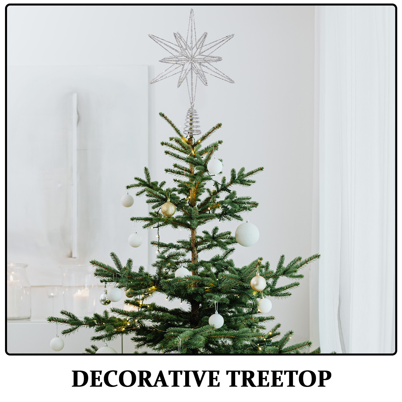 크리스마스 트리 스타 탑퍼, 30개 LED 조명이 있는 - Star Tree Topper 리뷰 및 가격