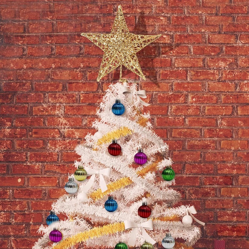 크리스마스 트리 글리터 스타 토퍼 절묘한 빛나는 펜던트 - Star Tree Topper 리뷰 및 가격