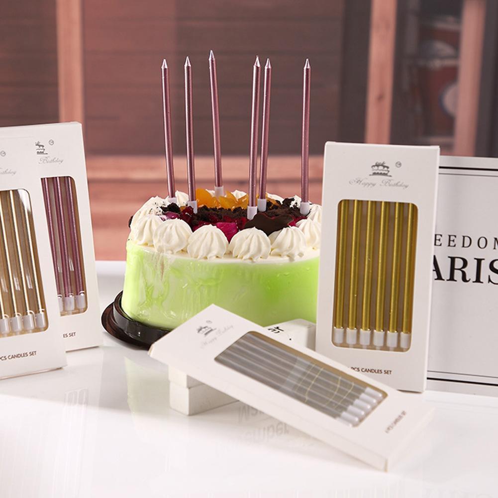 6/18개 메탈 골드 실버 생일 캔들 DIY 컬러풀 케 - Holiday Candle Set 리뷰 및 가격