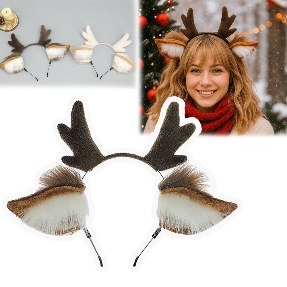 사슴 귀 루돌프 뿔 머리띠 파티 헤드피스 귀여운 크리스 - Reindeer Antlers Headband 리뷰 및 가격