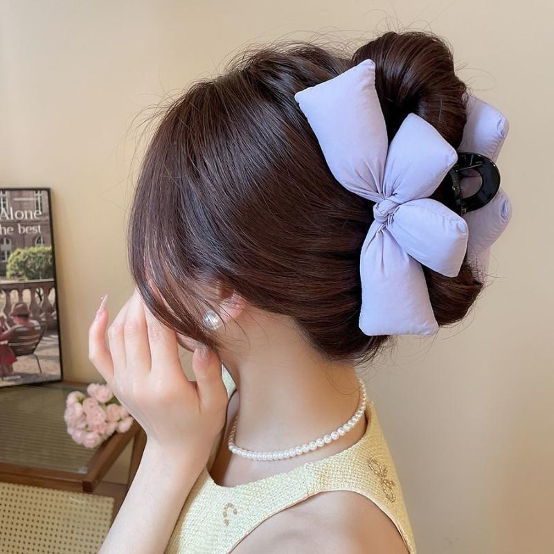 여성용 3D 리본 공주 머리핀 귀엽고 달콤한 스타일 뒷 - Ribbon Bow Gift 리뷰 및 가격