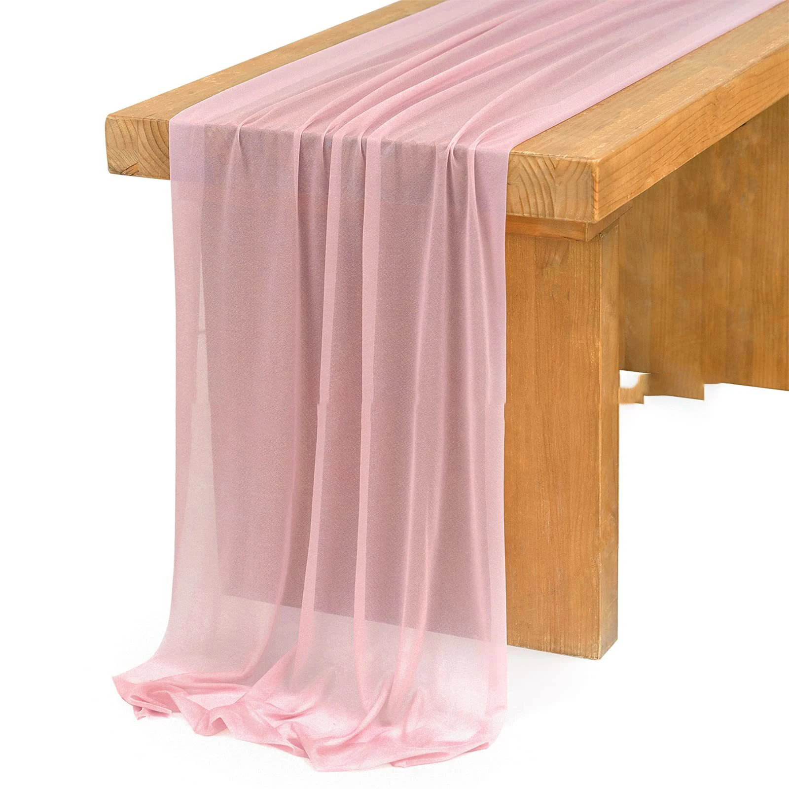 시폰 화이트 테이블 러너 테이블 세팅, 세미 쉬어, 빈 - Christmas Table Runner 리뷰 및 가격