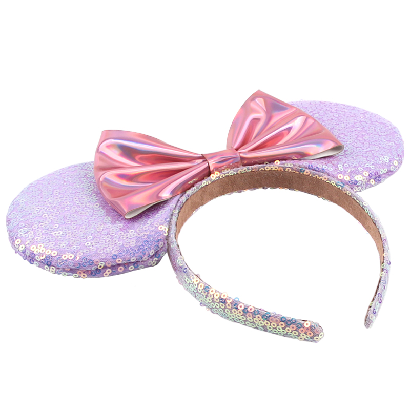 새로운 디즈니 빅 사이즈 미키 마우스 귀 머리띠 웨이브 - Ribbon Bow Gift 리뷰 및 가격