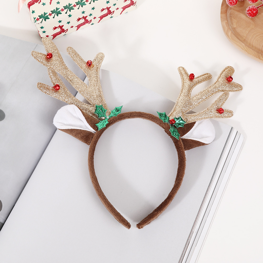 1pcs 성인 여성 소녀 사슴 의상 할로윈 뿔 순록 귀 - Reindeer Antlers Headband 리뷰 및 가격