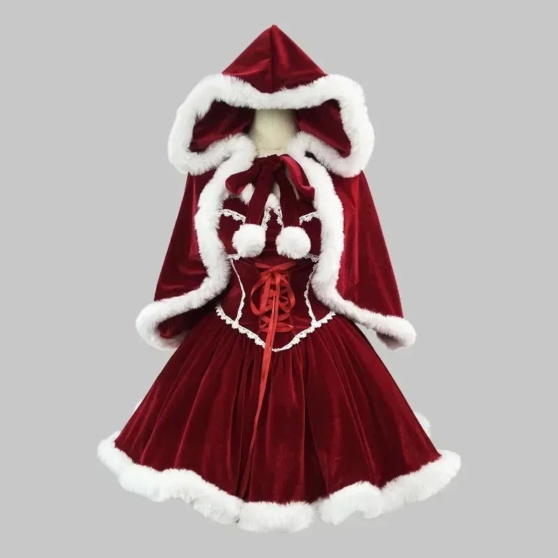 새해 빨간 드레스 망토 코스프레 플러스 사이즈 의상 여 - Elf Costume Christmas 리뷰 및 가격