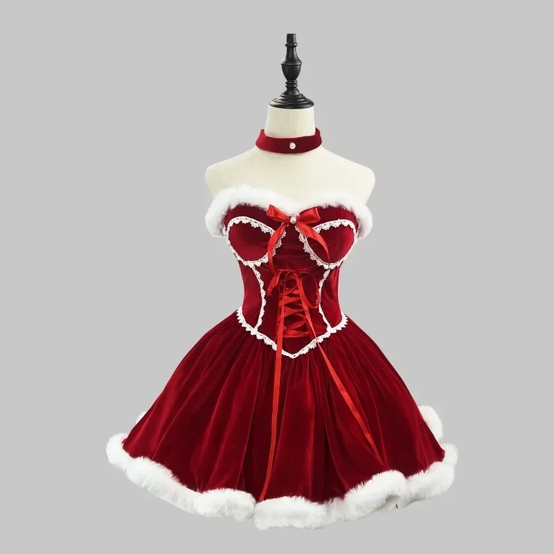 새해 빨간 드레스 망토 코스프레 플러스 사이즈 의상 여 - Elf Costume Christmas 리뷰 및 가격