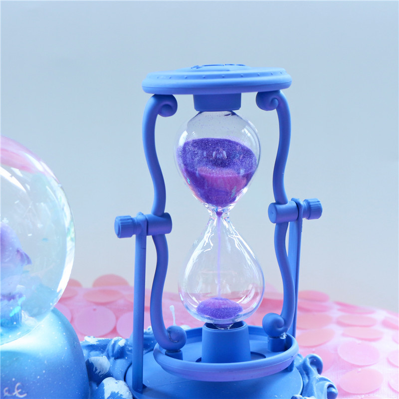 돌고래 모래시계 타이머 크리스탈 볼 뮤직 박스 발광 홈 - Snow Globe Musical 리뷰 및 가격