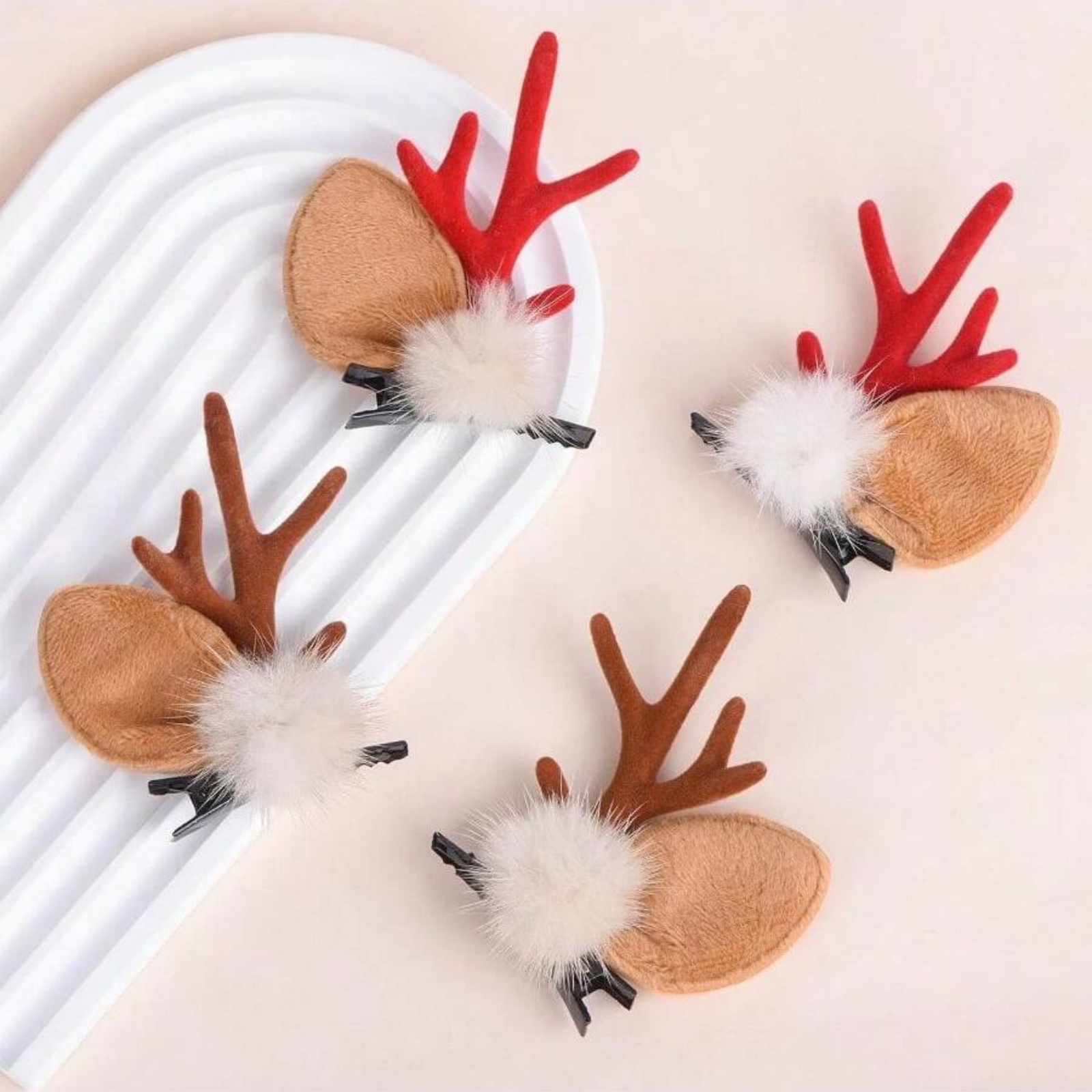 2개 세트 크리스마스 순록 뿔 머리핀 귀여운 사슴 뿔  - Reindeer Antlers Headband 리뷰 및 가격