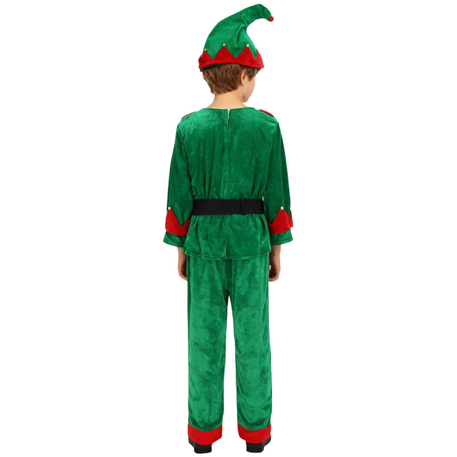 남아 크리스마스 엘프 의상 세트 (셔츠, 바지, 모자, - Elf Costume Christmas 리뷰 및 가격