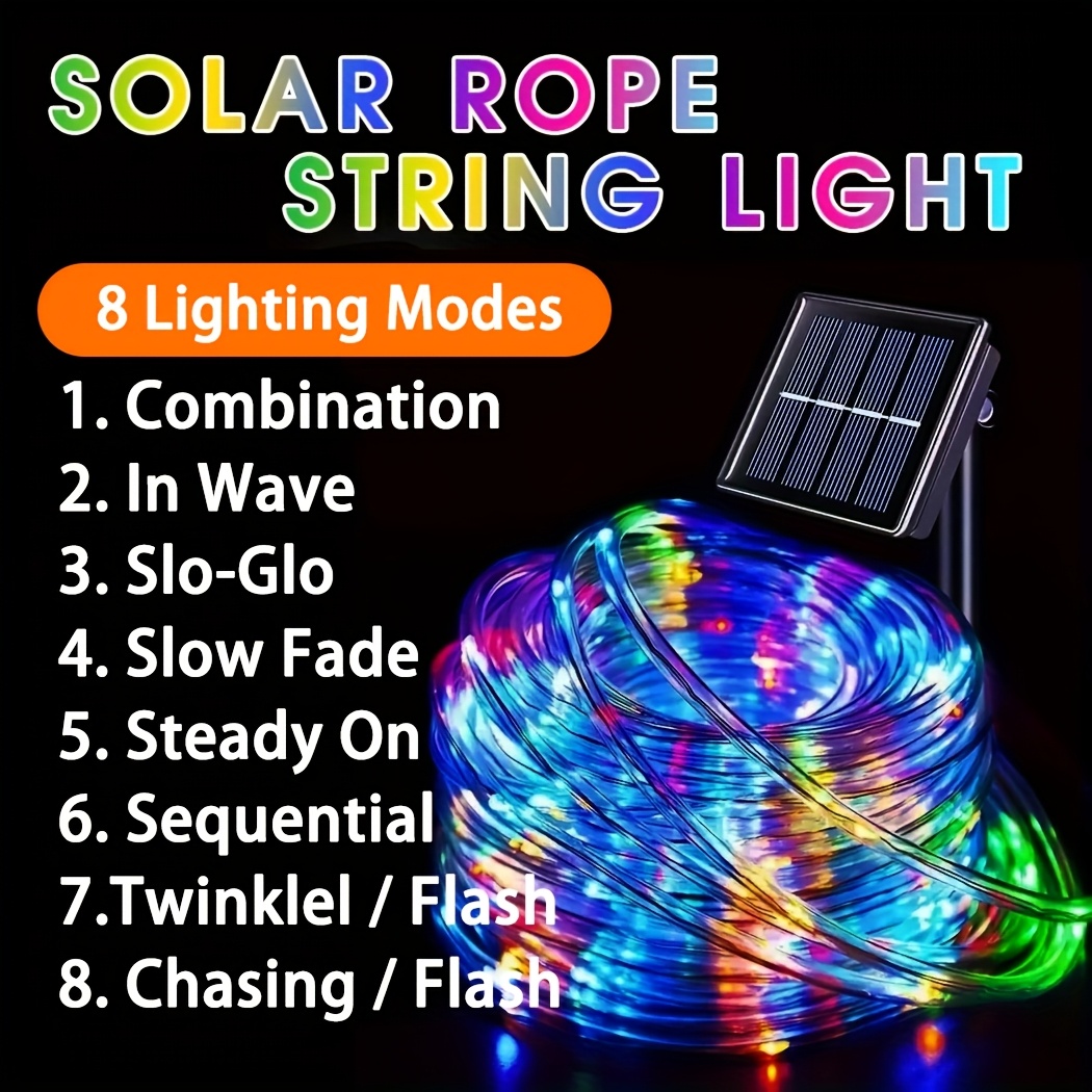 야외용 태양광 LED 요정 조명 방수 로프 튜브 스트링 - Led Fairy String Lights 리뷰 및 가격