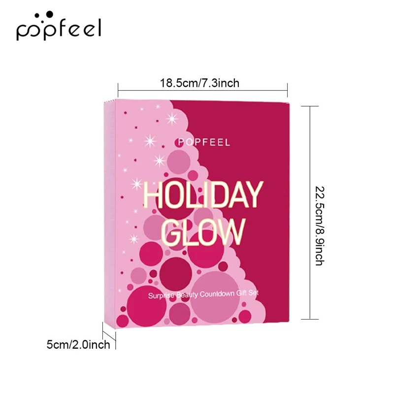 크리스마스 카운트다운 메이크업 세트 립스틱 아이섀도우  - Advent Calendar Gift 리뷰 및 가격