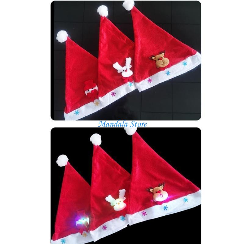 U2JC 크리스마스 모자 성인 LED 빛나는 산타 모자 - Santa Hat Plush 리뷰 및 가격