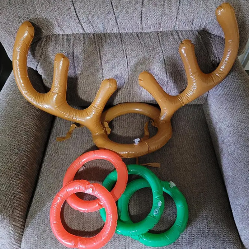 1/3/5set 크리스마스 게임 풍선 순록 뿔 모자 반 - Reindeer Antlers Headband 리뷰 및 가격